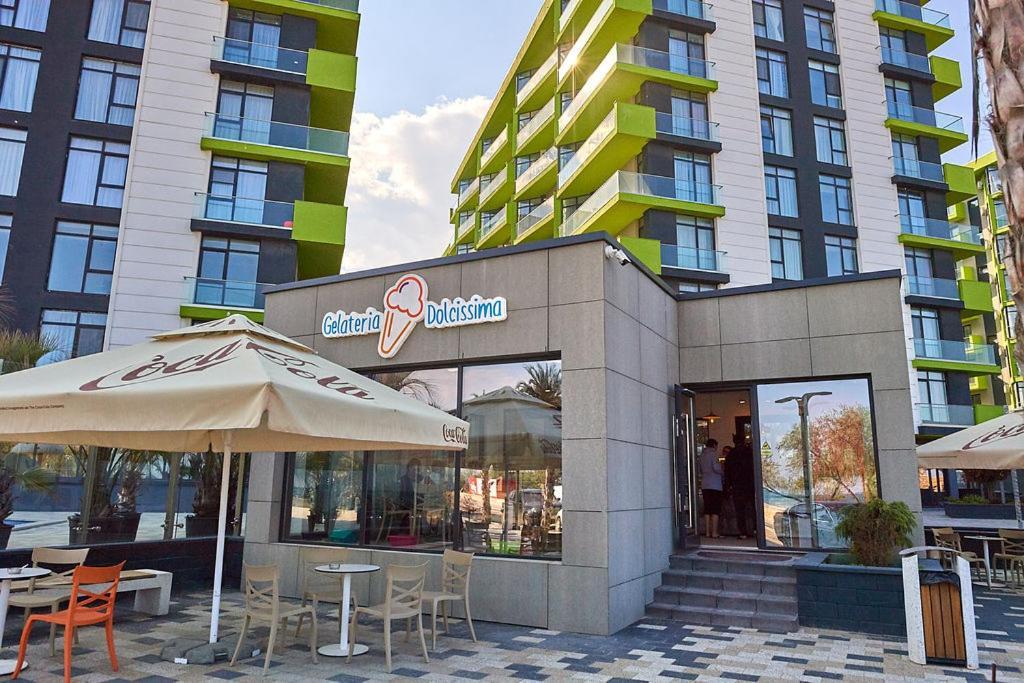 Sole Apartment Spa N Pools Beach Resort Năvodari Exterior foto